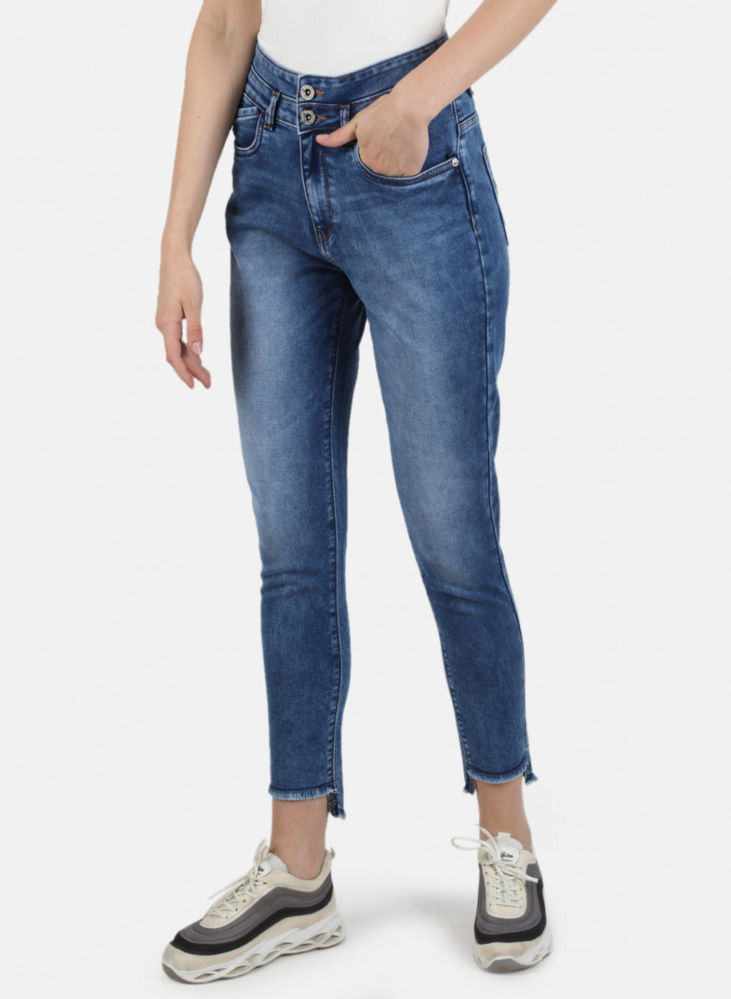 Women Blue Slim Fit Denim