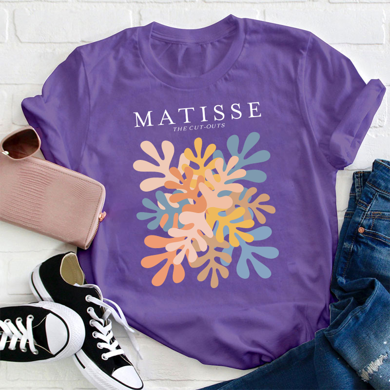 Matisse The Cut Outs Teacher T-Shirt