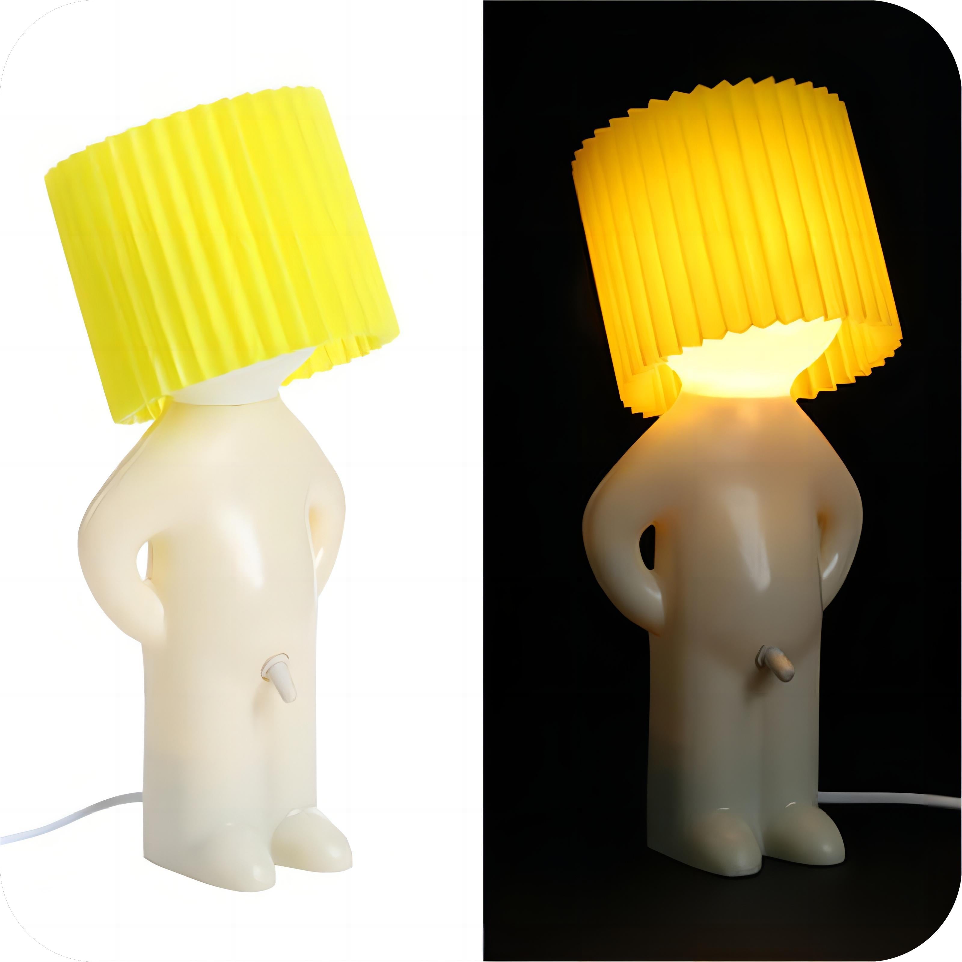 Please don't turn it on and off repeatedly Shy Boy Desk Lamp