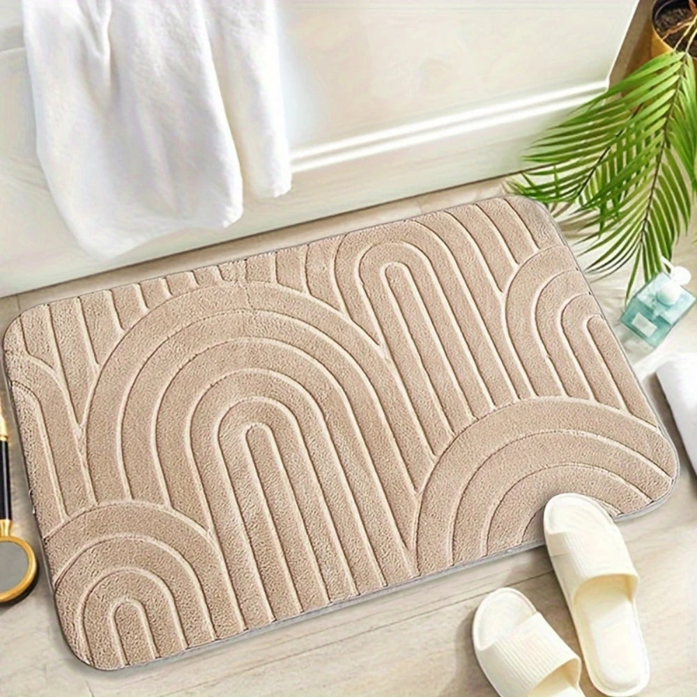 Concentric Arches Cashmere Bath Mat