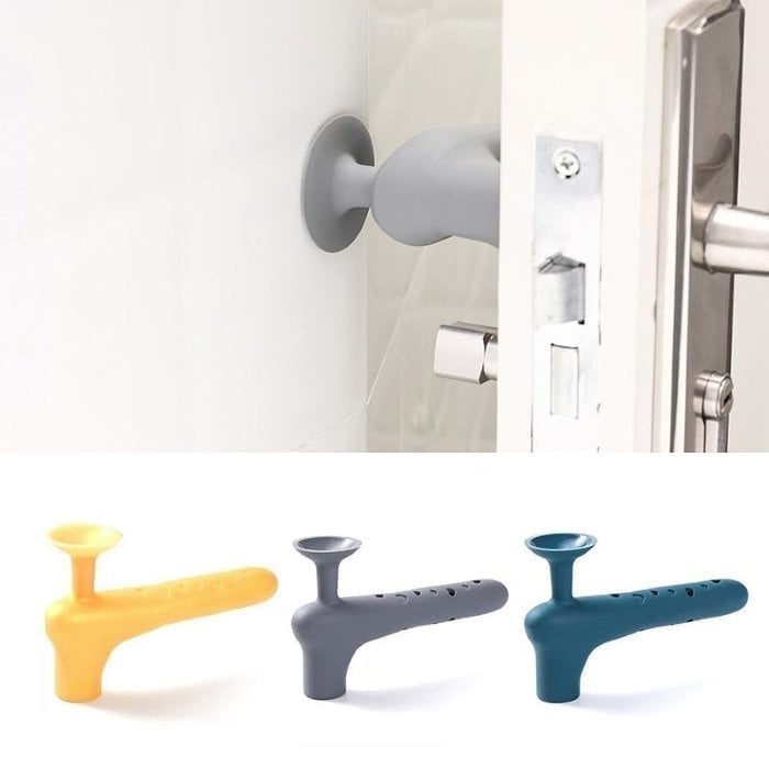 (Summer Hot Sale- 49% OFF) Mute Door Handle Cover Wall Protector- BUY 5 FREE SHIPPING