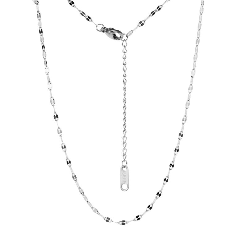 Fashion Geometric Stainless Steel Plating Necklace