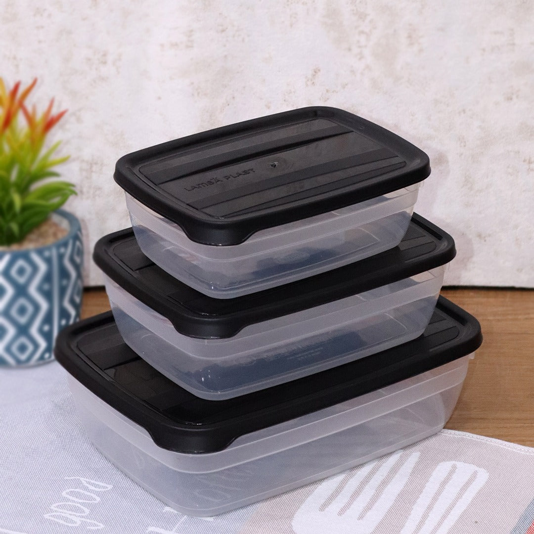 Rectangle Plastic Container Sets