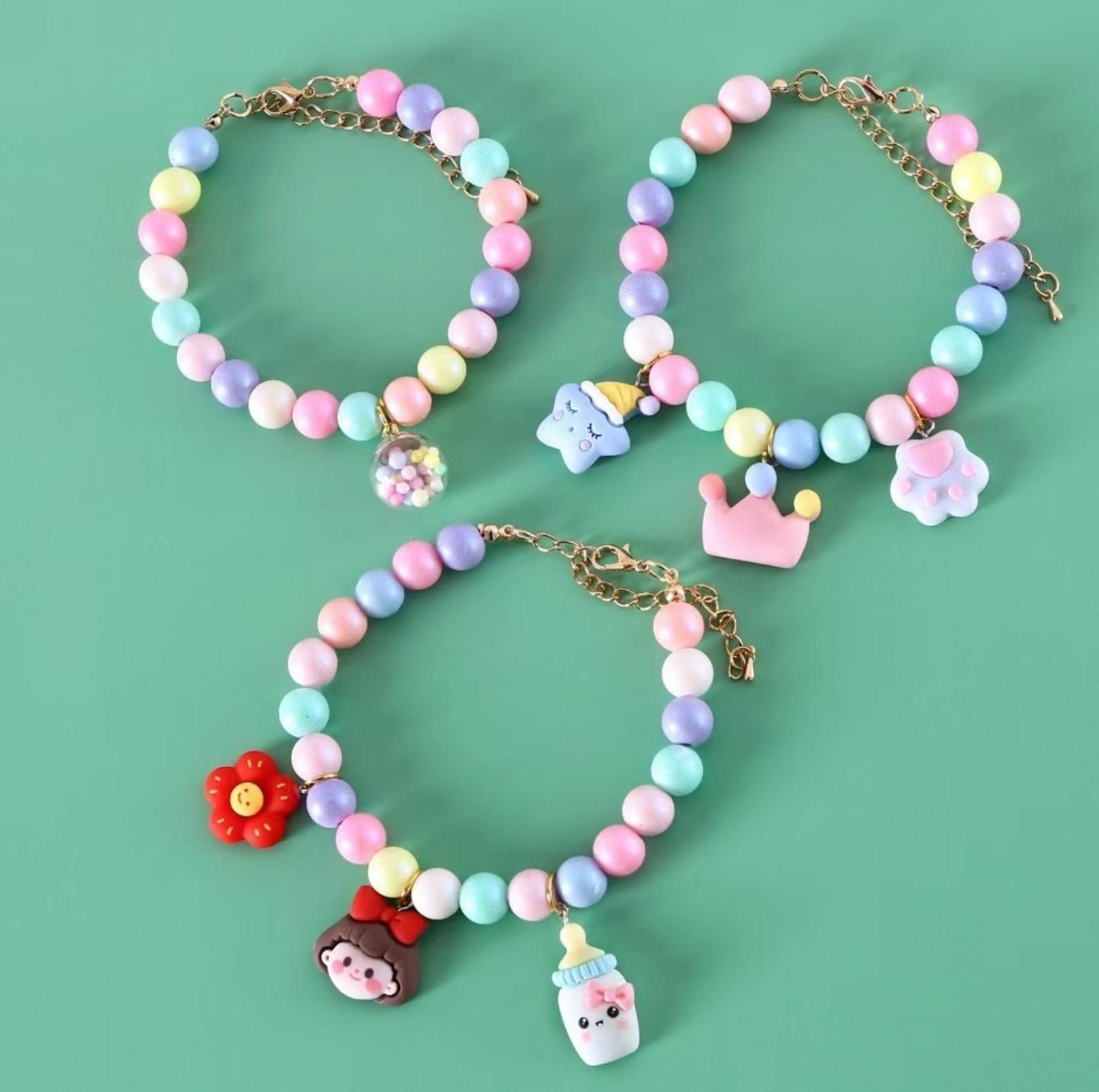 Dreamy Macaron Adjustable Cartoon Pendant Pet Collar