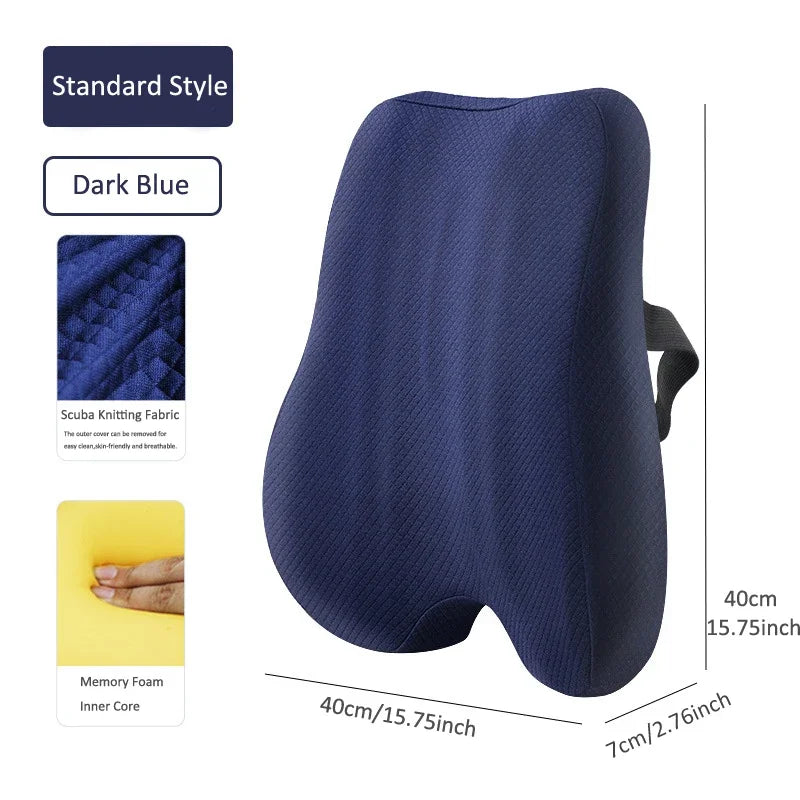 Memory Foam Seat & Back Cushion