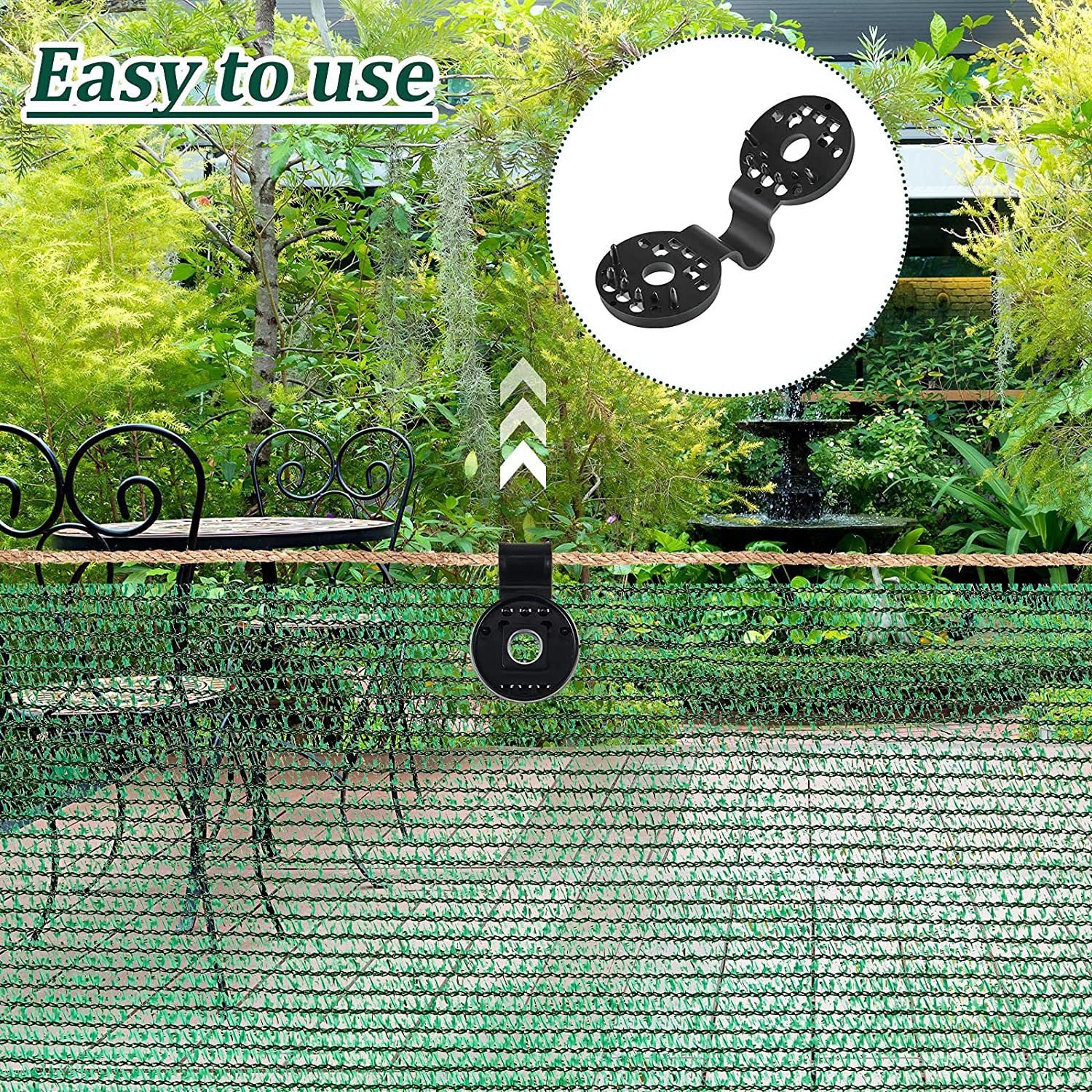 🔥SUMMER HOT SALE - Shade Cloth Heavy Duty Lock Grip