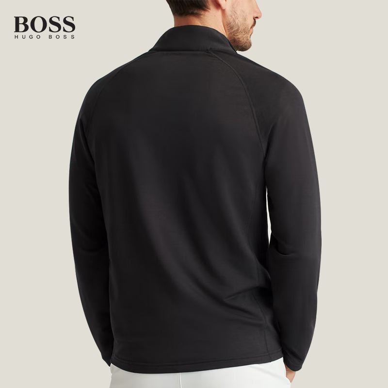 PRE-SALE BOSS 1/4 Quarter Zip Quick Dry Long Sleeve Men-s Golf Sweater