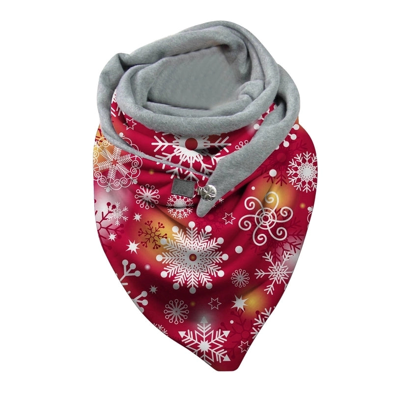 Unisex Cute Ditsy Floral Winter Scarves