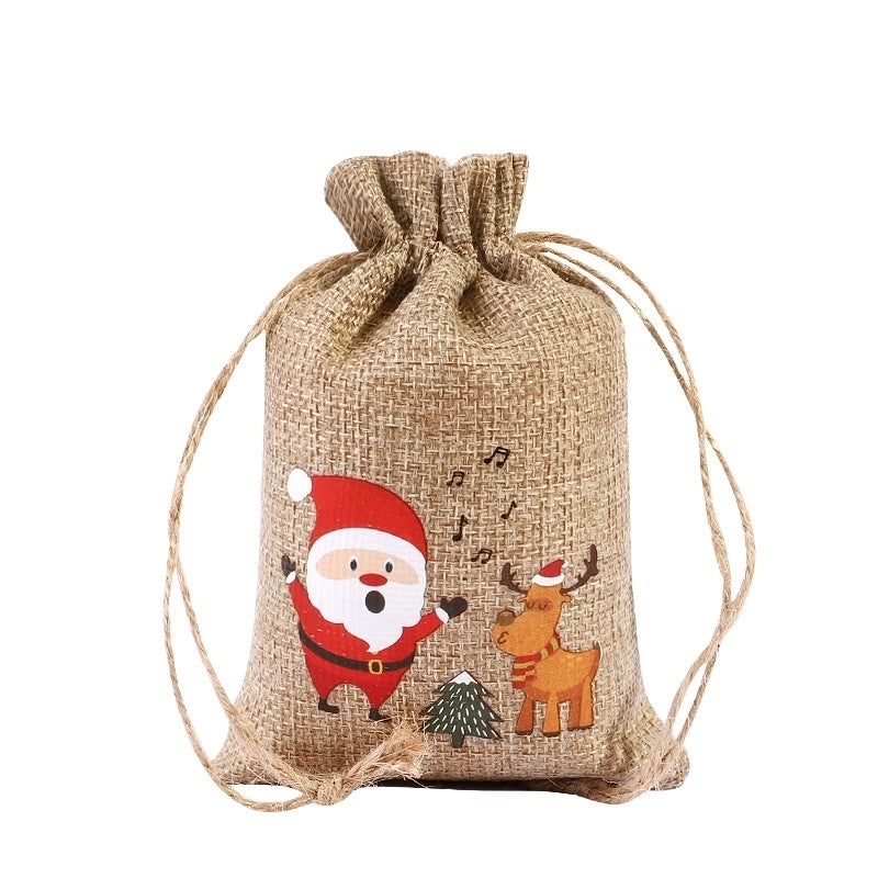 Christmas Linen Christmas House Christmas Tree Santa Claus Cute
