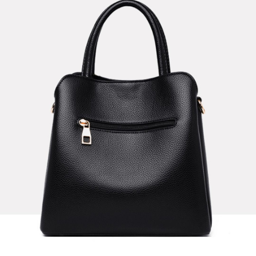 Elegant Large Capacity PU Leather Tote Bag