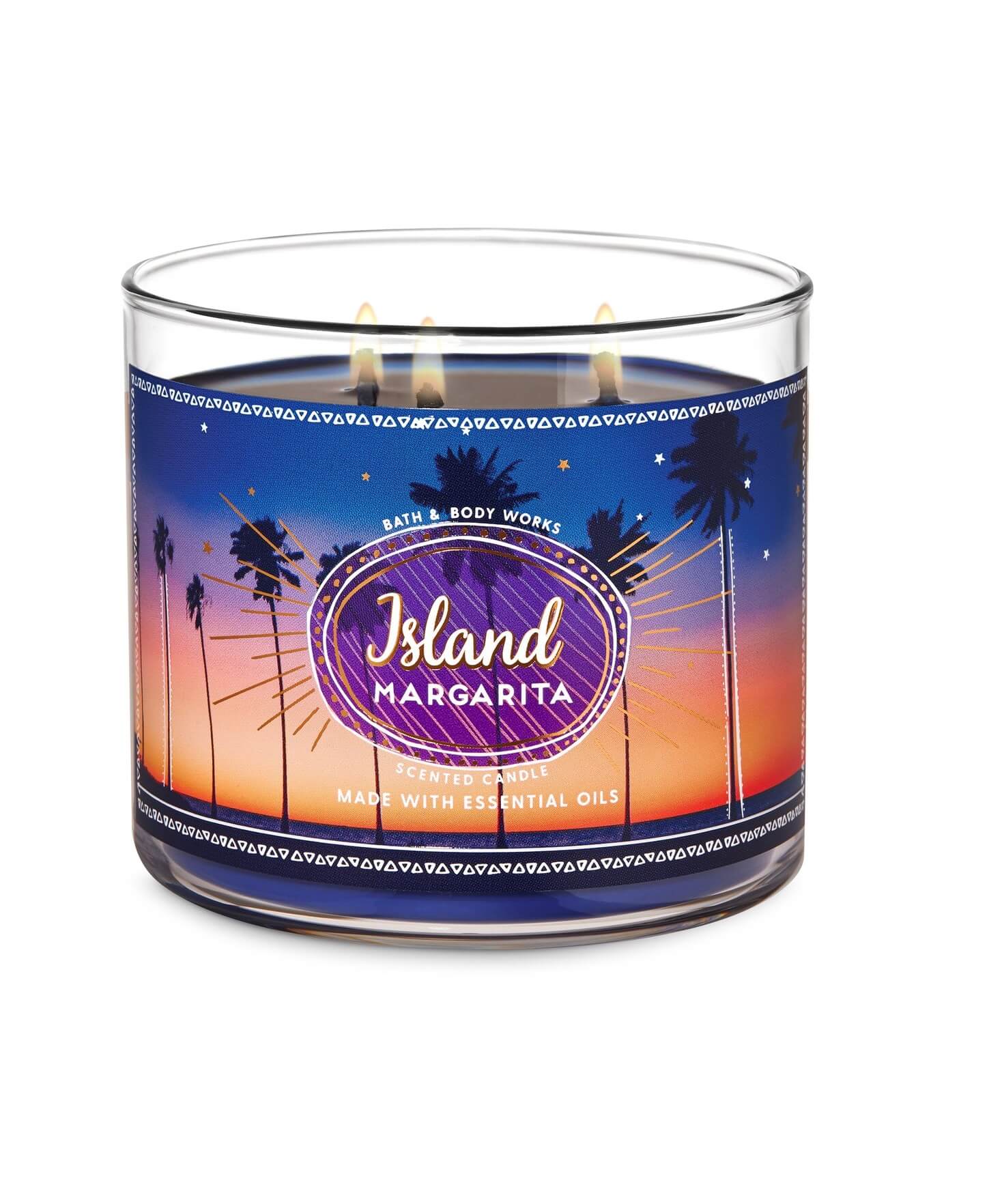 Bath & Body Works Island Margarita 3-Wick Candle