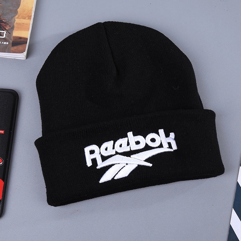 Autumn And Winter Melon Skin Knitted Pullover Cap Wool Hat Tide Brand Warm Ski Hat Sample Custom Custom