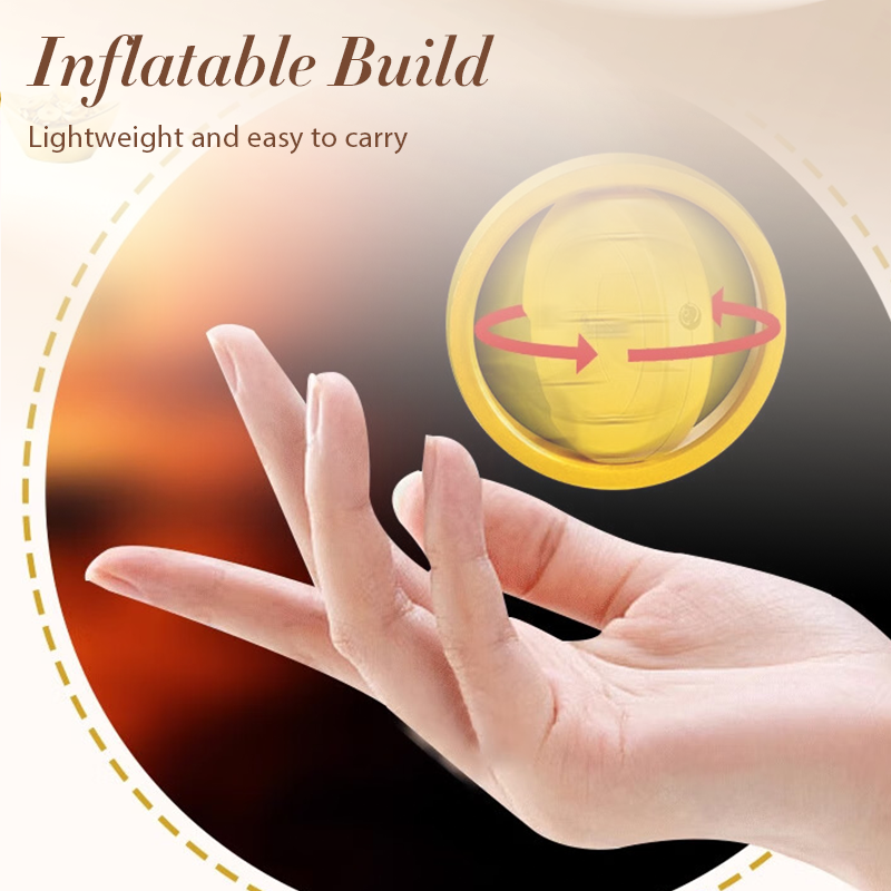 🔥Creative Round Inflatable Rotating Lighter