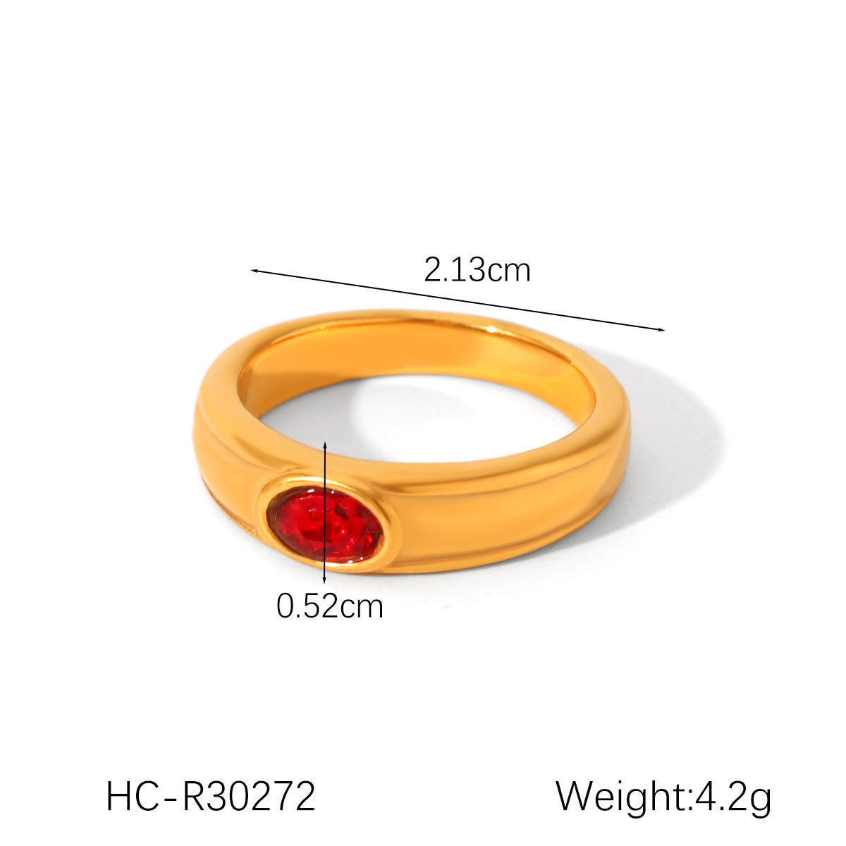 Stainless Steel Diamond Ring Titanium Steel Eight-Pointed Star Ring Female Versatile Hand Jewelry