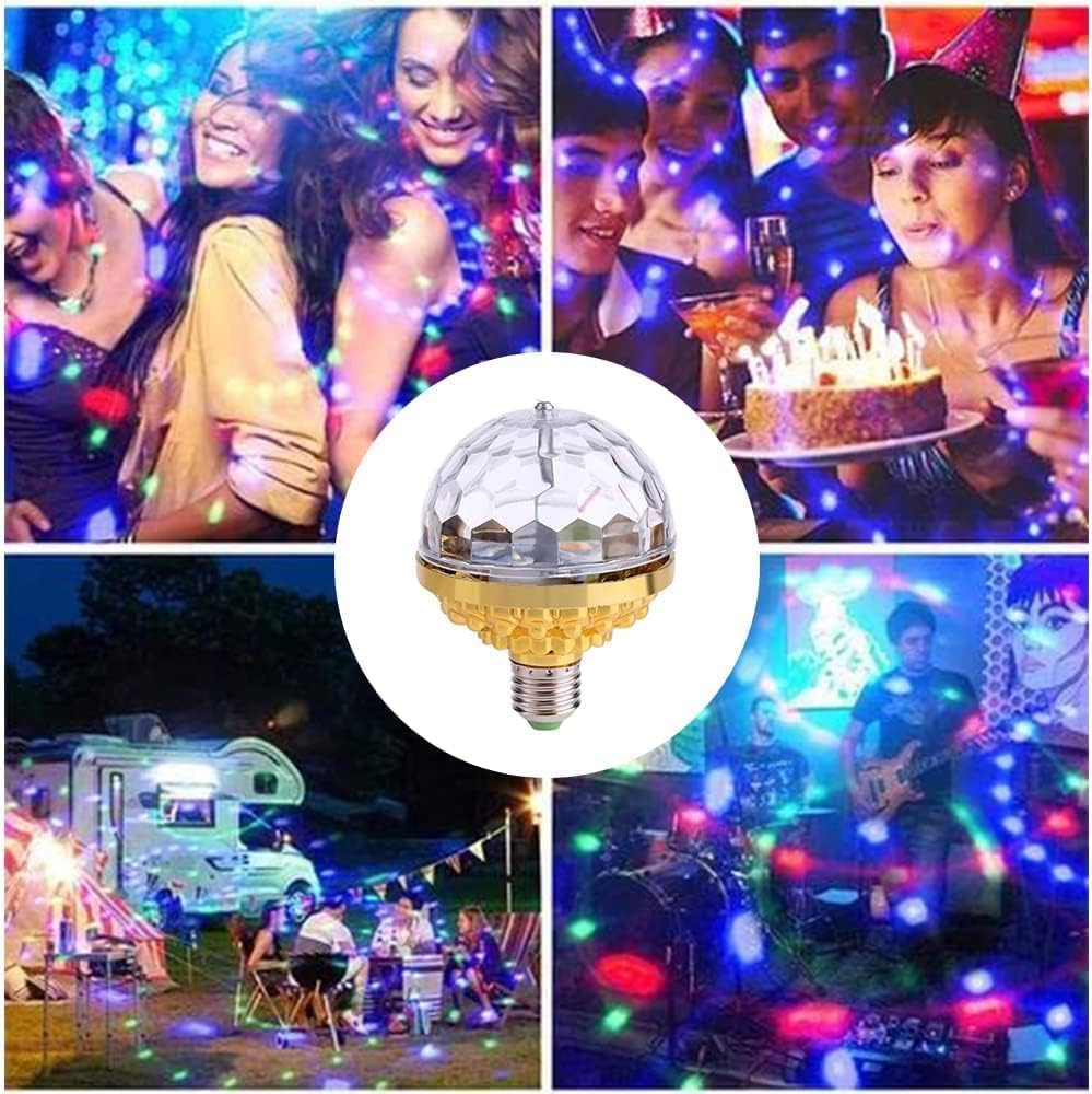 Bunte rotierende Disco-Leuchte