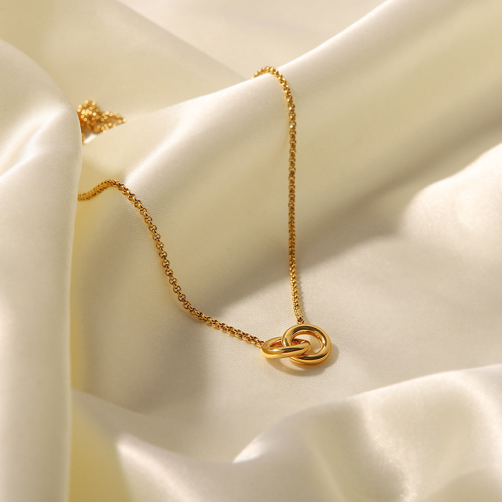 Chain Irregular Stainless Steel 18K Gold Plated Necklaces