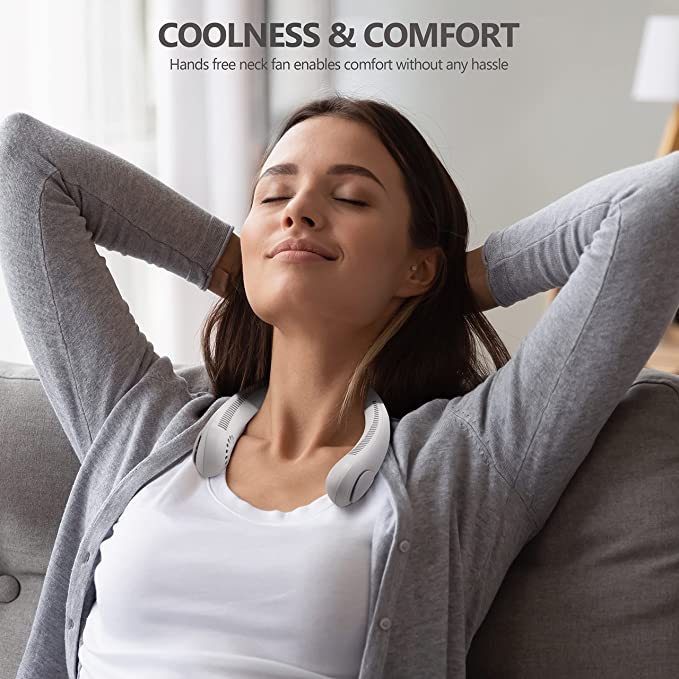 New Hands Free Bladeless Portable Neck Fan【Buy 2 Save $25】