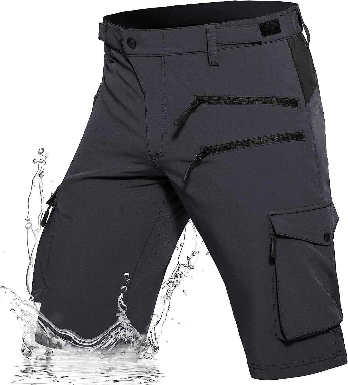 5-pack Men's Hiking Cargo Shorts Quick Dry Athletic Shorts