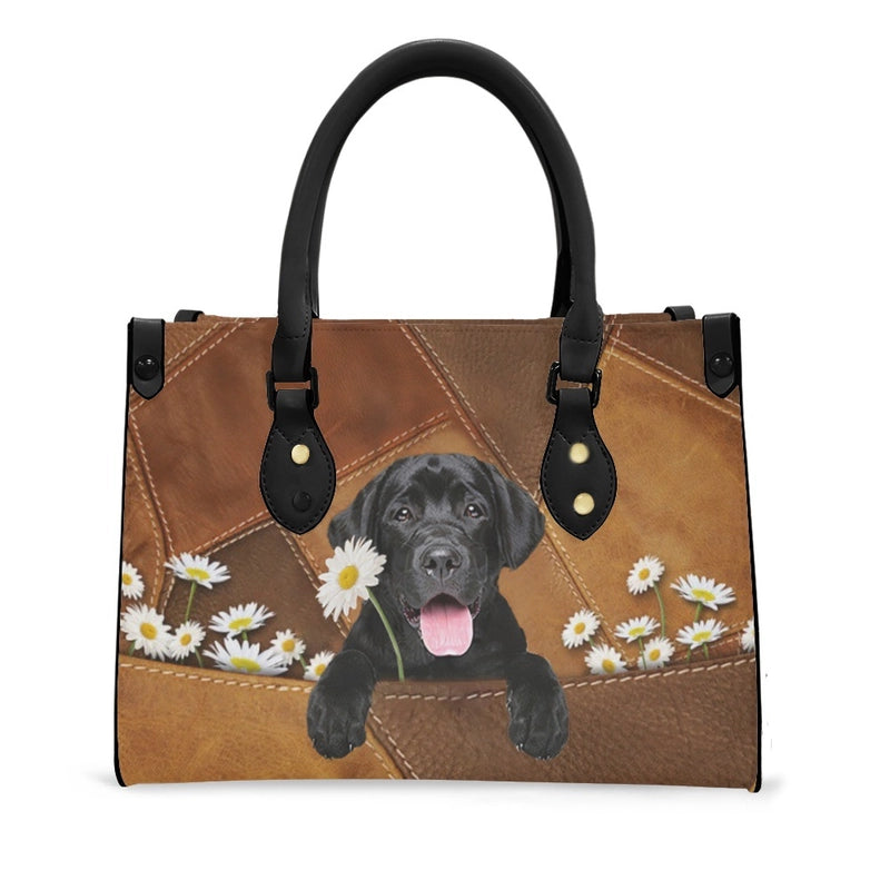 Women's Medium Pu Leather Customized Color Block Vintage Style Classic Style Square Zipper Handbag