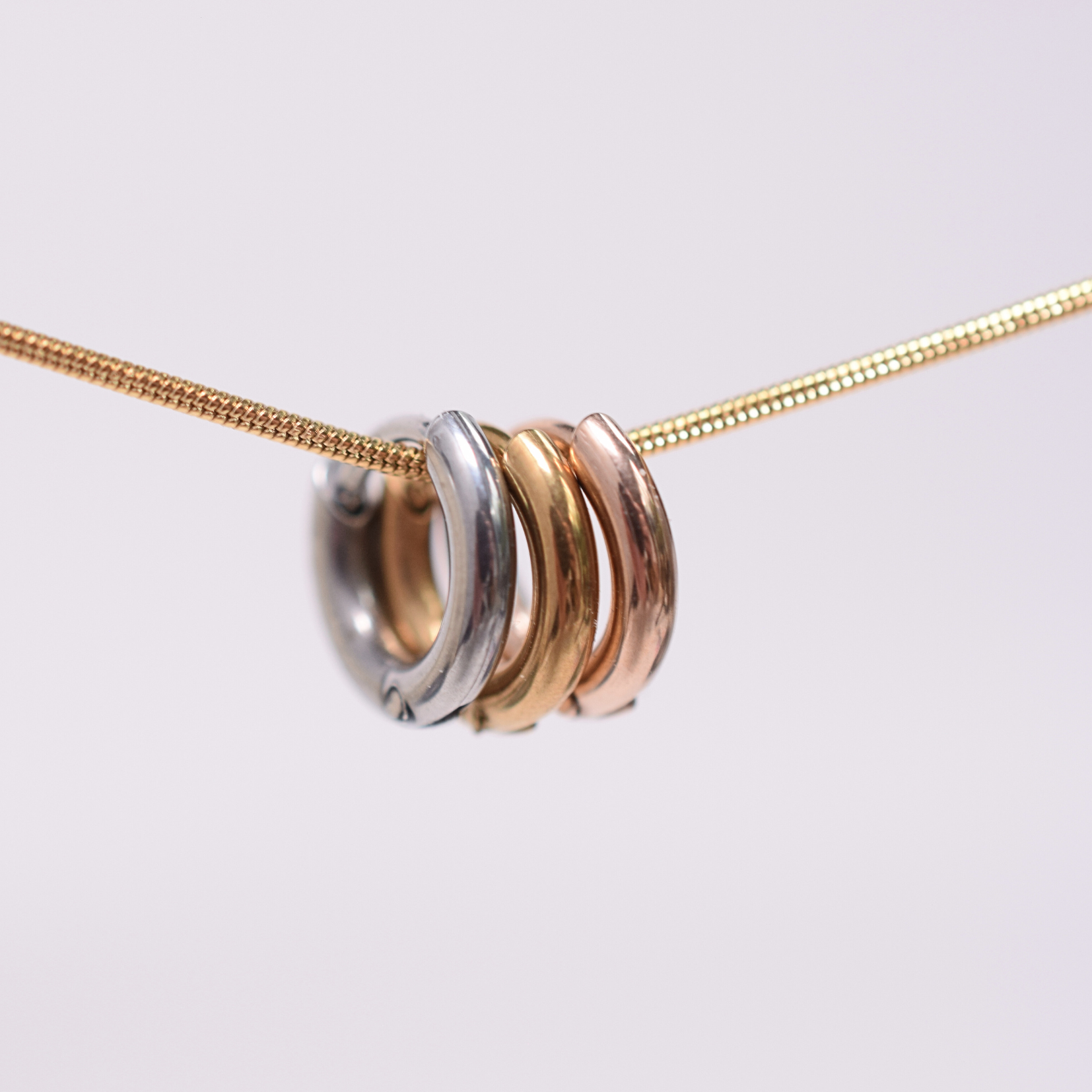 6mm Mini classic hoops - Rose gold