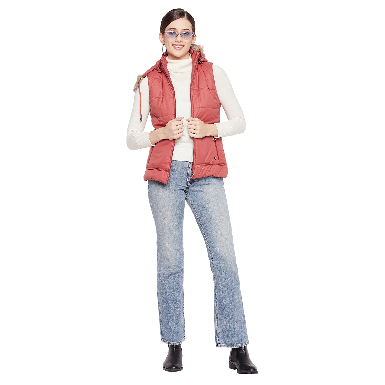 Duke Stardust Women Sleeveless Jacket (SDZ6720)