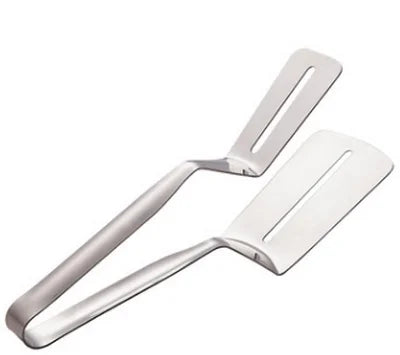 Stainless steel spatula clip