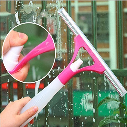 Windows Glass Cleaner Wiper With Spray Multifunctional Spray