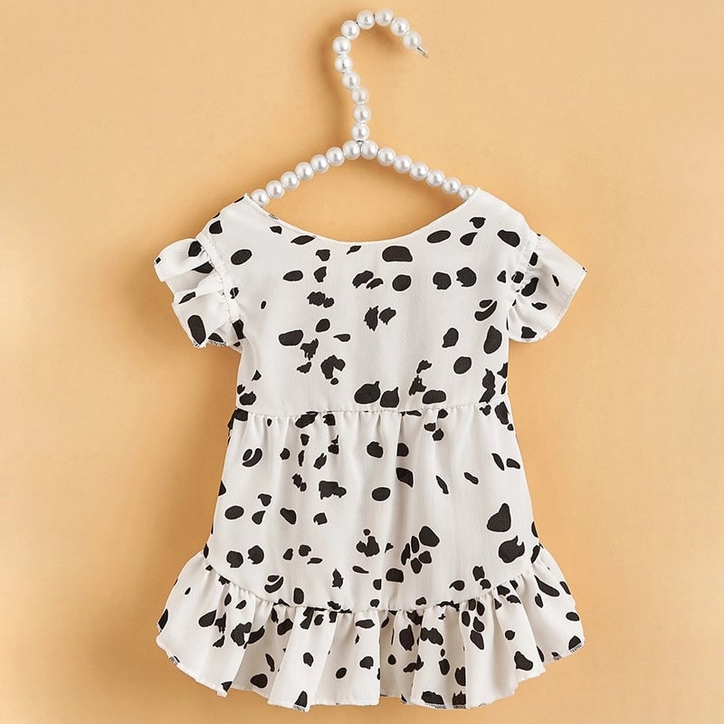 Cartoon Style Polyester Polka Dots Pet Clothing