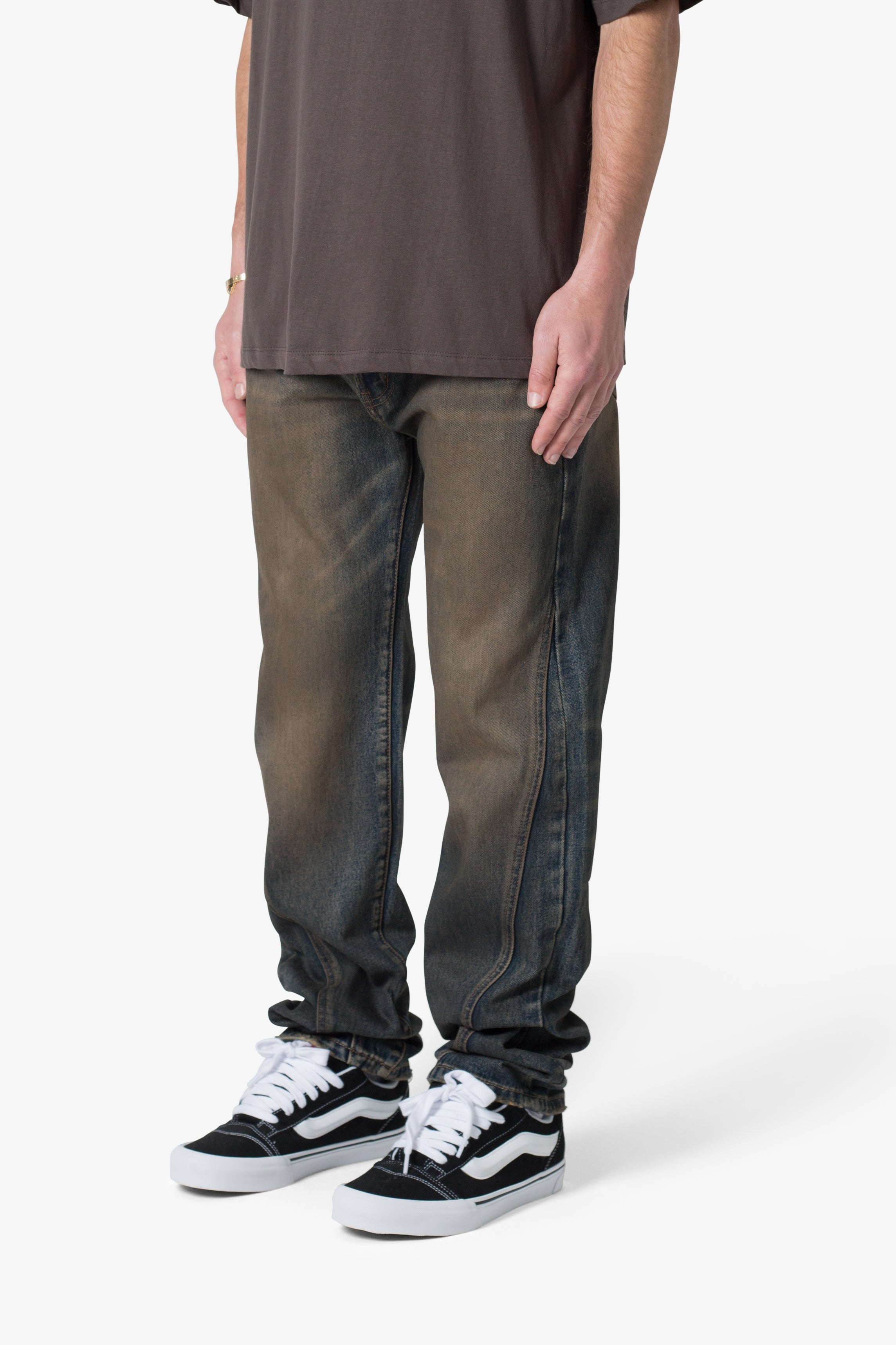 V380 Baggy Denim - Rust