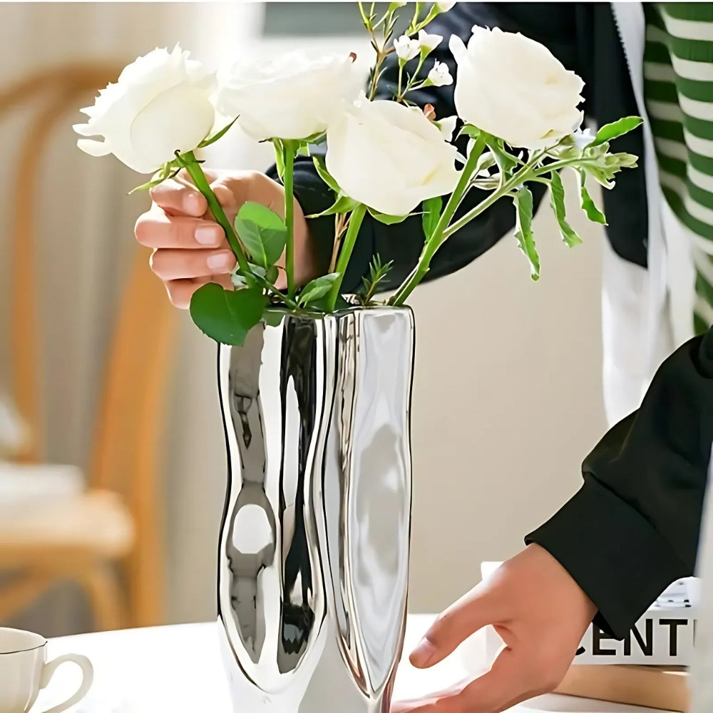 Nova Minimalist Ceramic Flower Vase