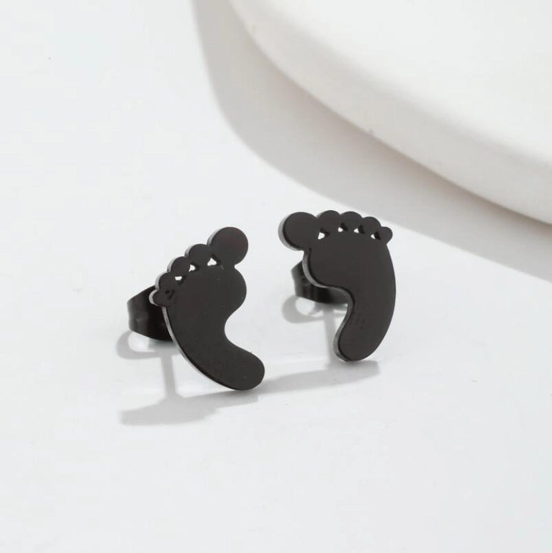 Fashion Cactus Sun Stainless Steel Plating Hollow Out Ear Studs 1 Pair
