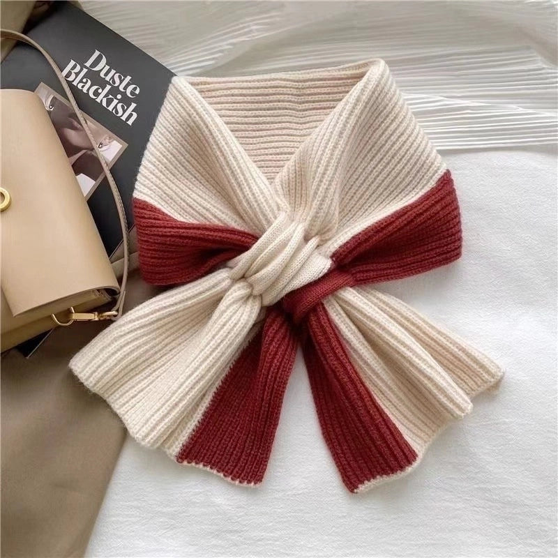 Women's Minimalist Stripe Cotton Scarf