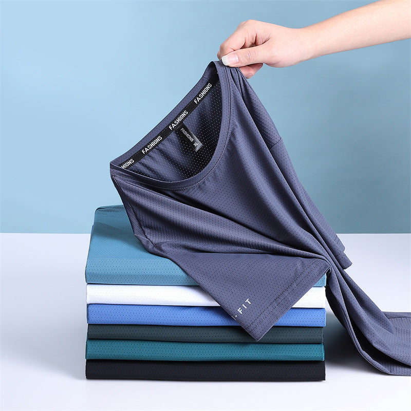 Men's Quick-Drying Ice Silk T-Shirt