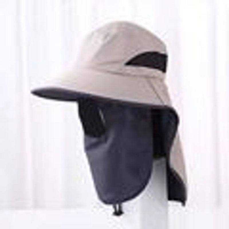 Unisex Minimalist Solid Color Big Eaves Sun Hat