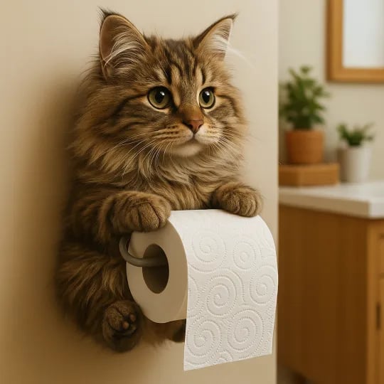 LAST DAY SALE 49% OFF Cat Paper Holder