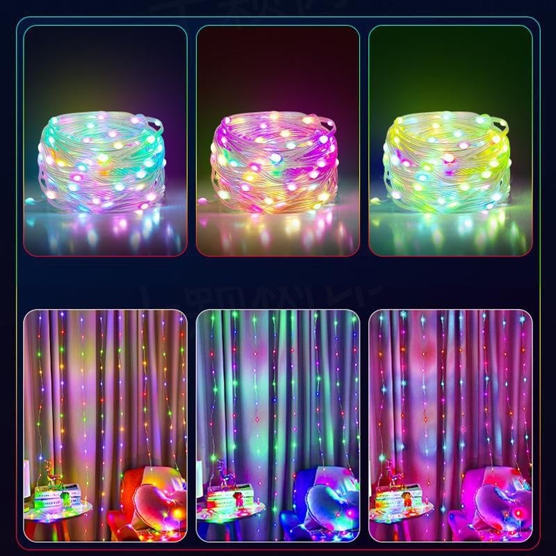 2024 New Phantom Light Strings RGB Light Strings Bluetooth APP Control