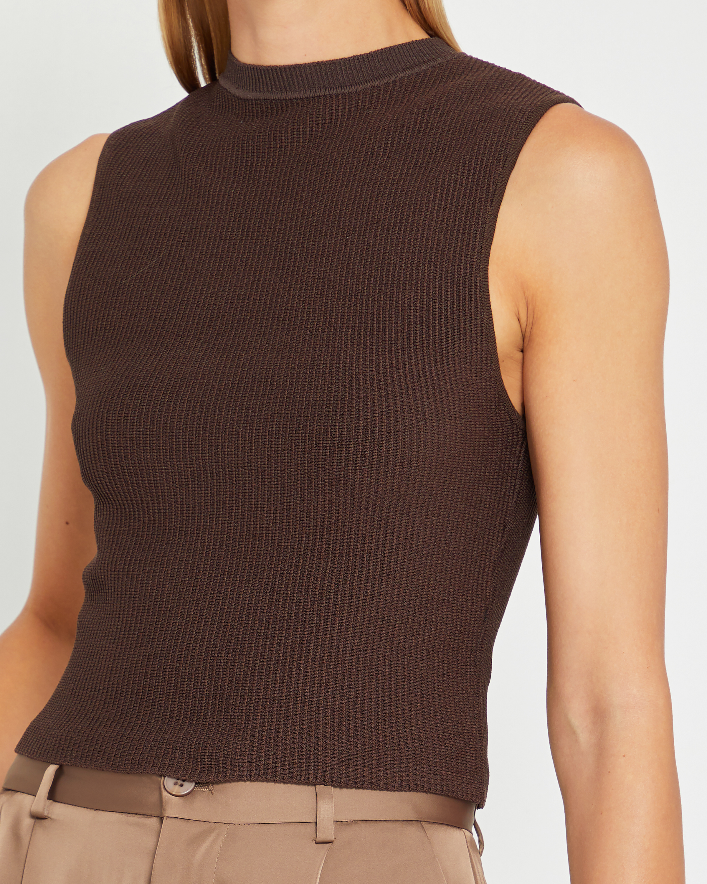 Sculpting Knit Muscle Tank