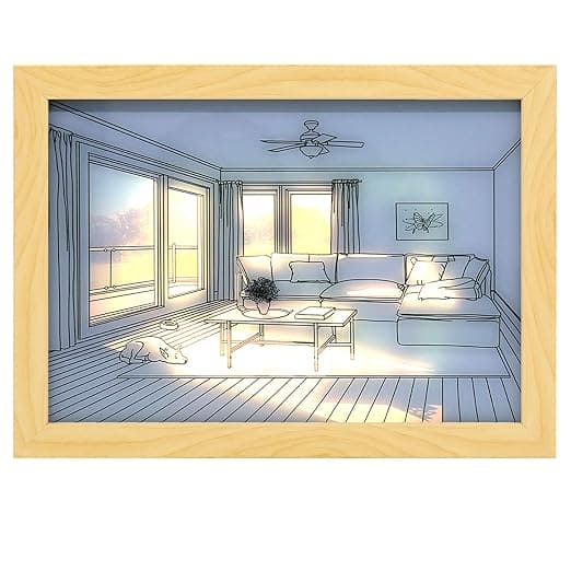 USB POWERED LIGHTING PAINTING WALL ART