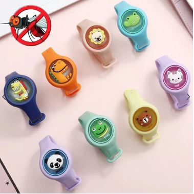 Mosquito Repellent Watch. Baby Cute Cartoon Anti-Mosquito Band Bracelet