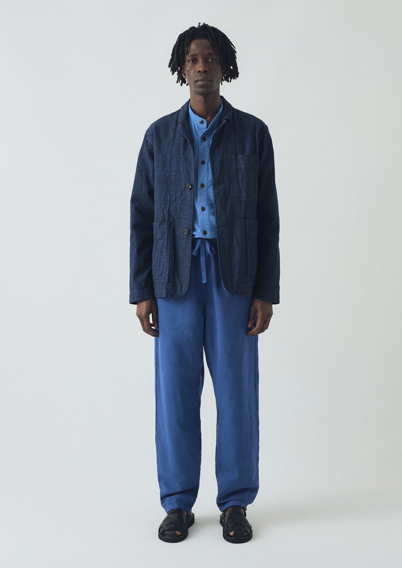 Unstructured Overdyed Chore Jacket | Delft