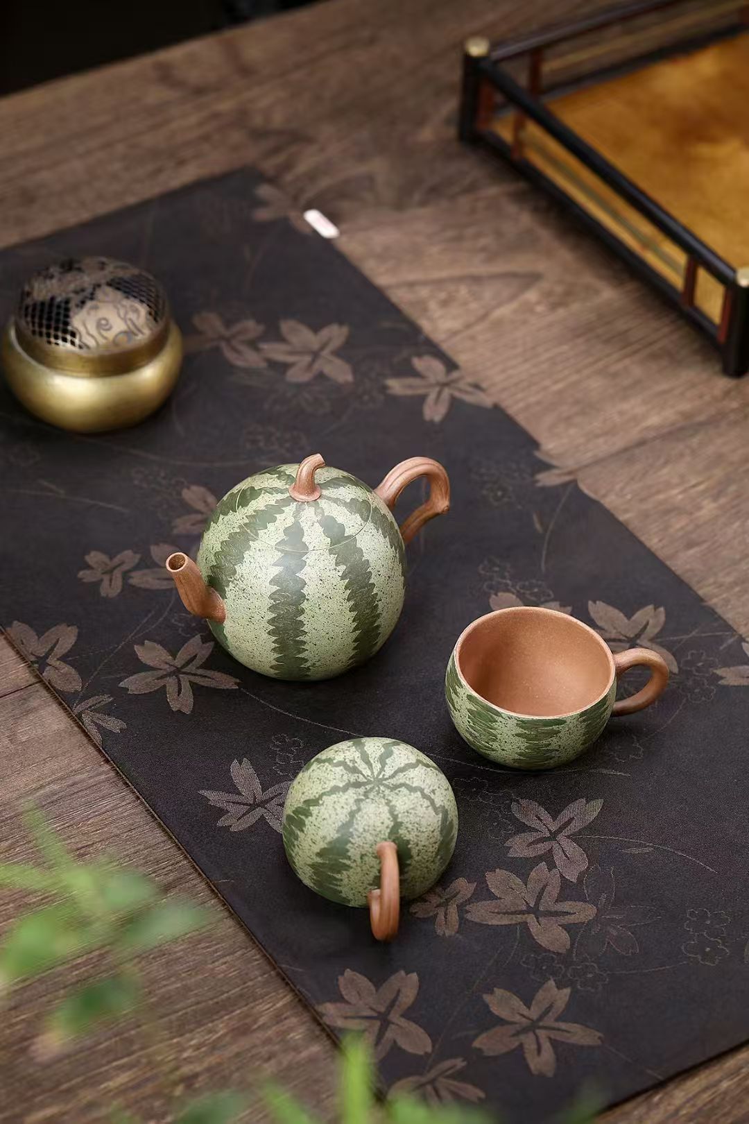 Watermelon pot 🍉 one pot and two cups