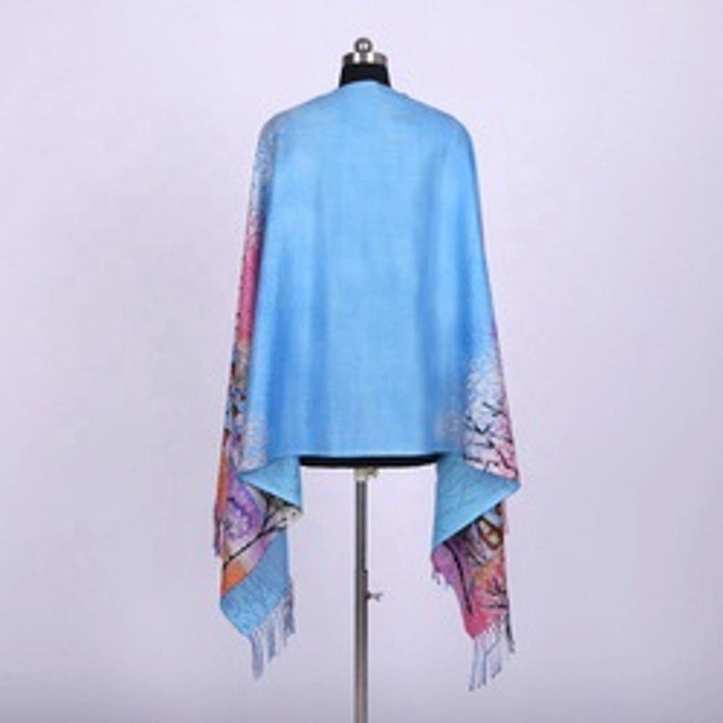 Women's IG Style Animal Letter Elk Imitation Cashmere Scarf