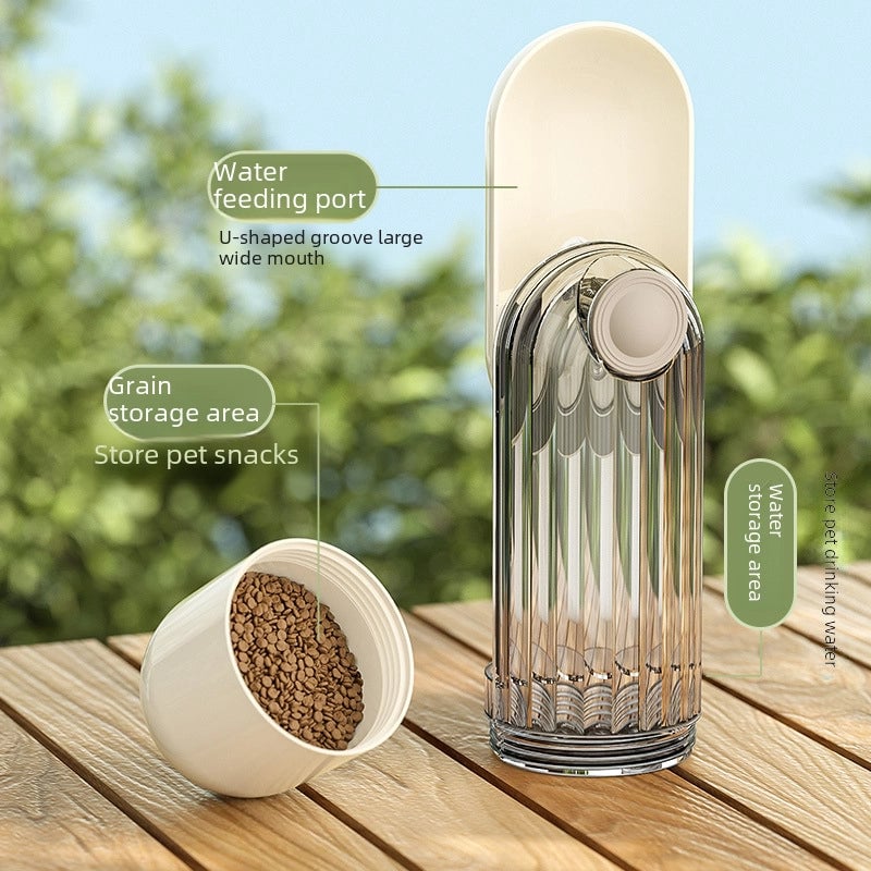 Portable Pet Travel Water Cup Outdoor Dog Walking Water Bottle Cat Drinking Device Lightweight Durable Leakproof For Outings