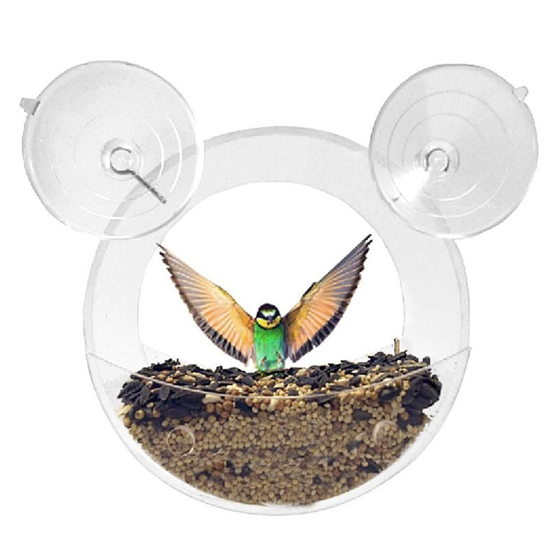 Round Acrylic Bird Feeder