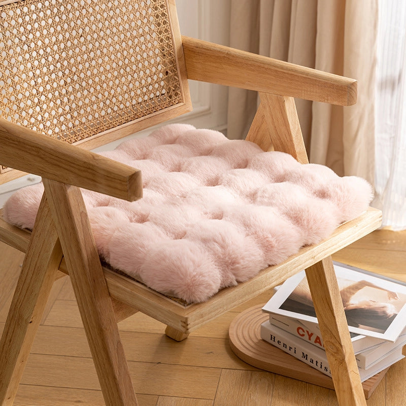 Cushion Plush Chair Cushion Office Long-sitting Butt Cushion Dining Chair Stool Cushion Seat Cushion Chair Cushion