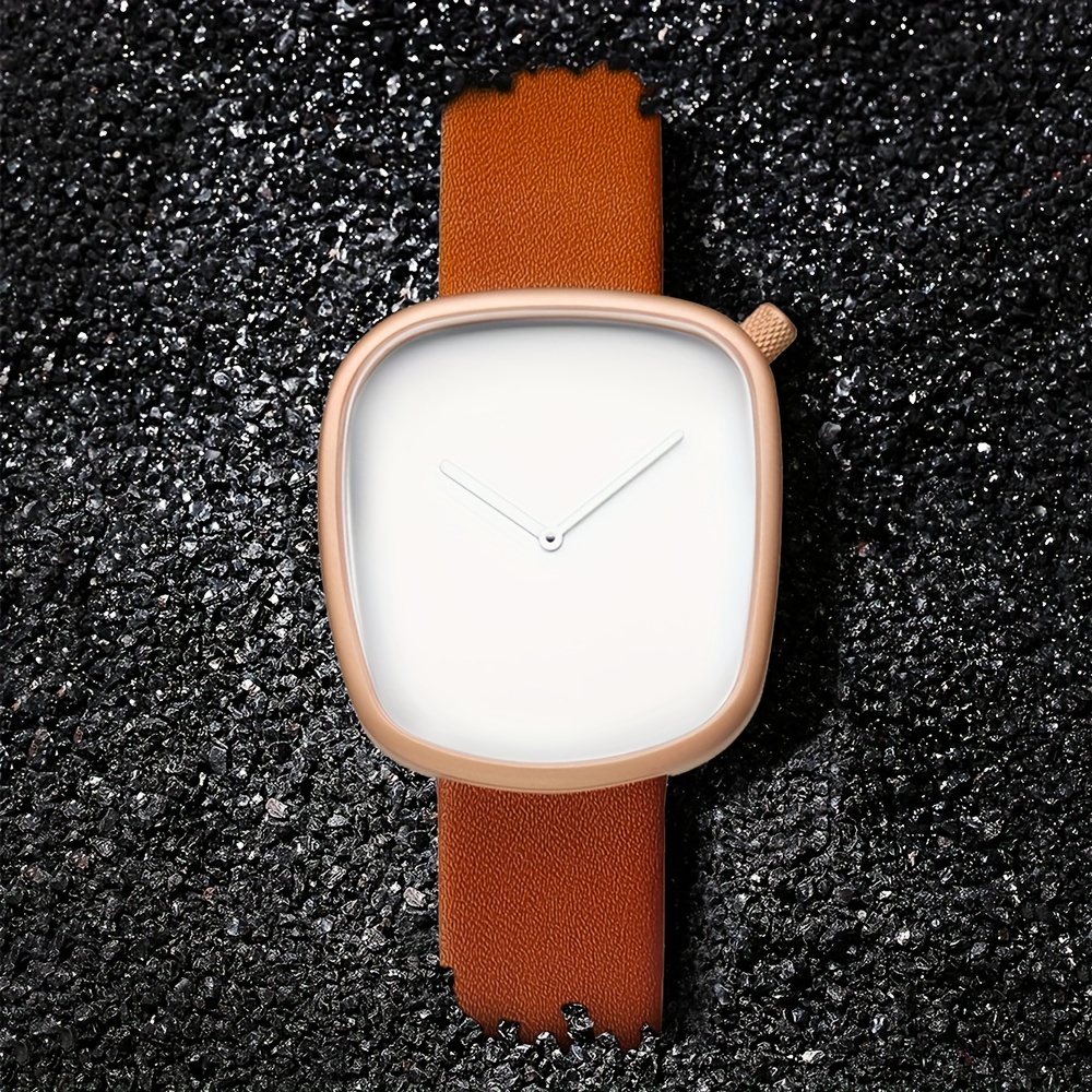 Stylish & Modern Square Quartz Watch - Perfect for Women, Men, Teens & Students!