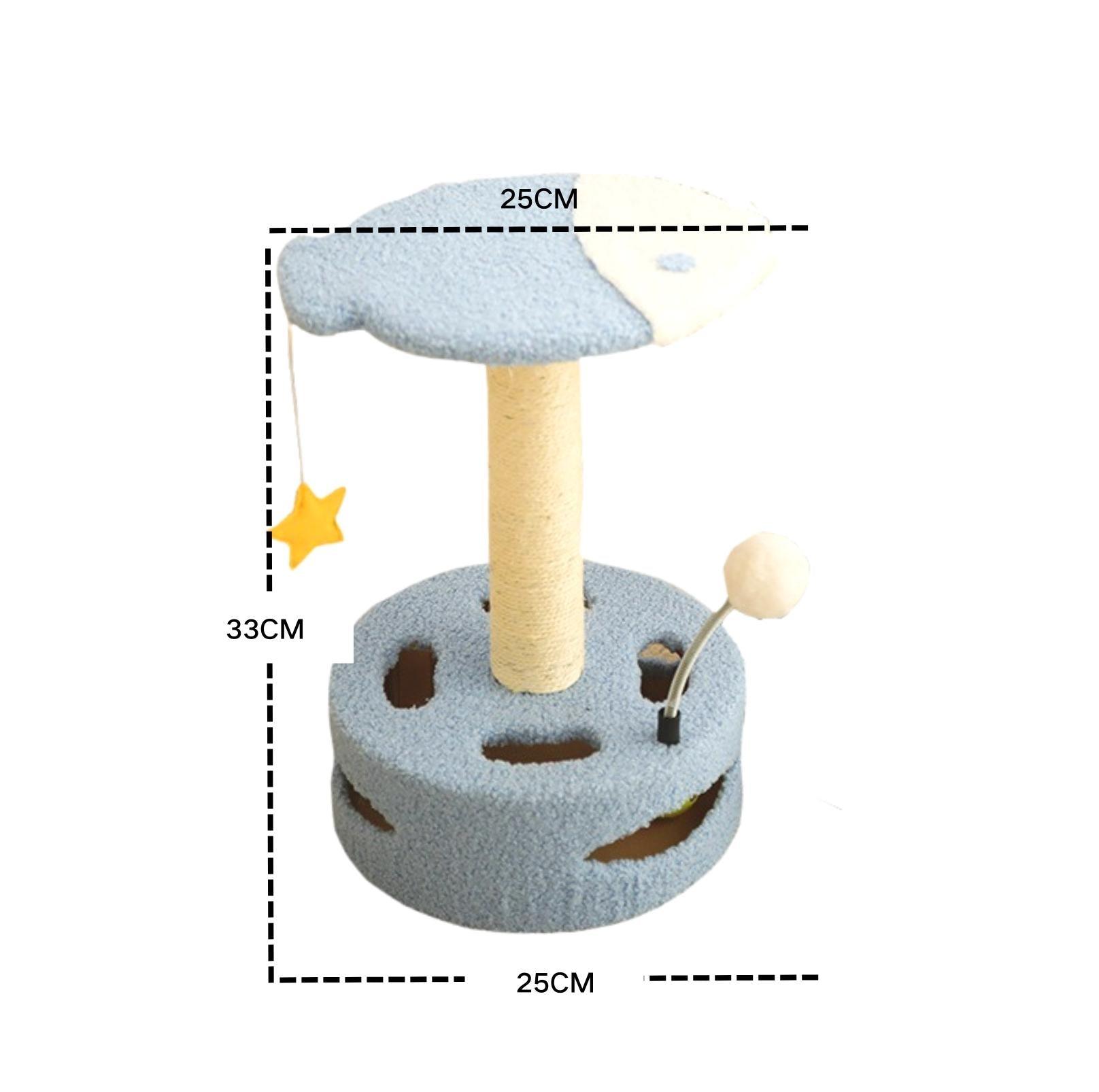 Cute Cartoon Style Small Cat Tree Scratching Post