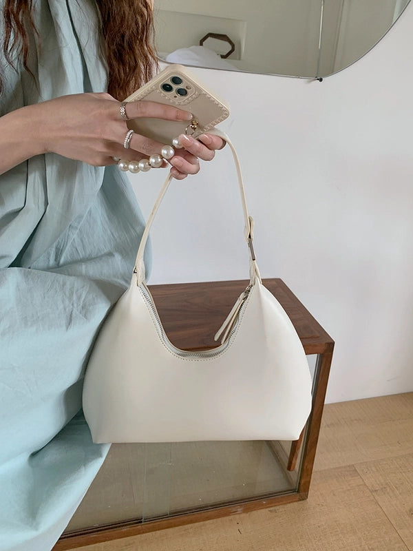 Niche Bag Women's Bag French Stick Crescent Bag Women's Shoulder Bag Women's Handbag Texture Fashion Underarm Bag