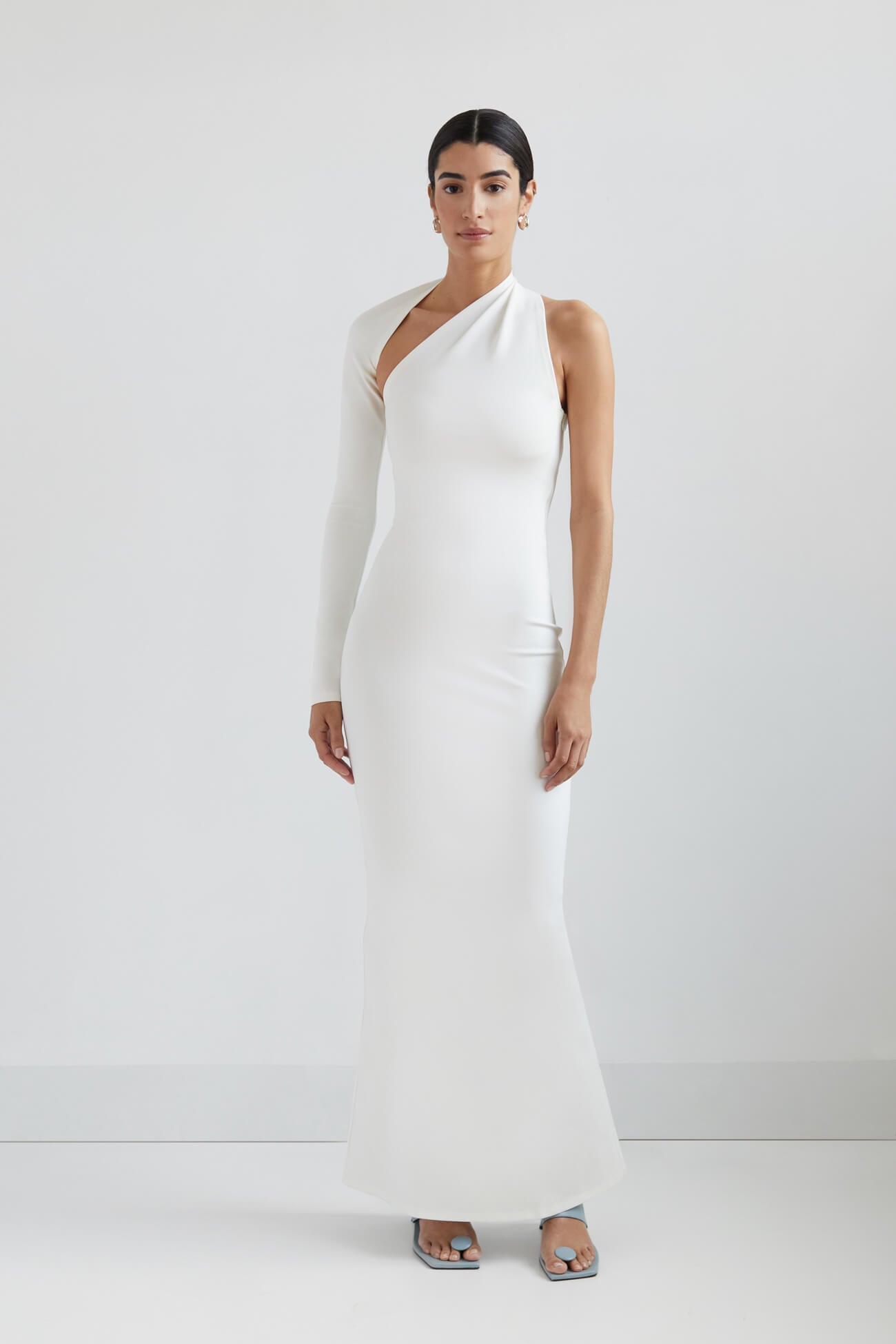 Manhattan One Shoulder Gown