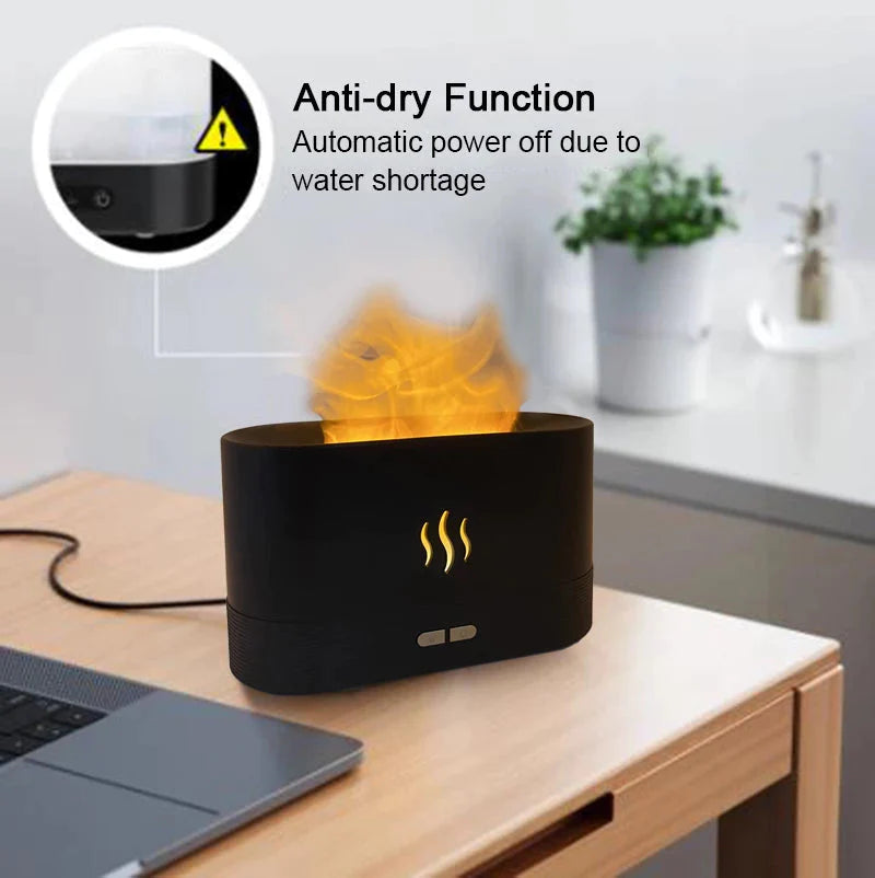 Flame Humidifier and Aroma Diffuser